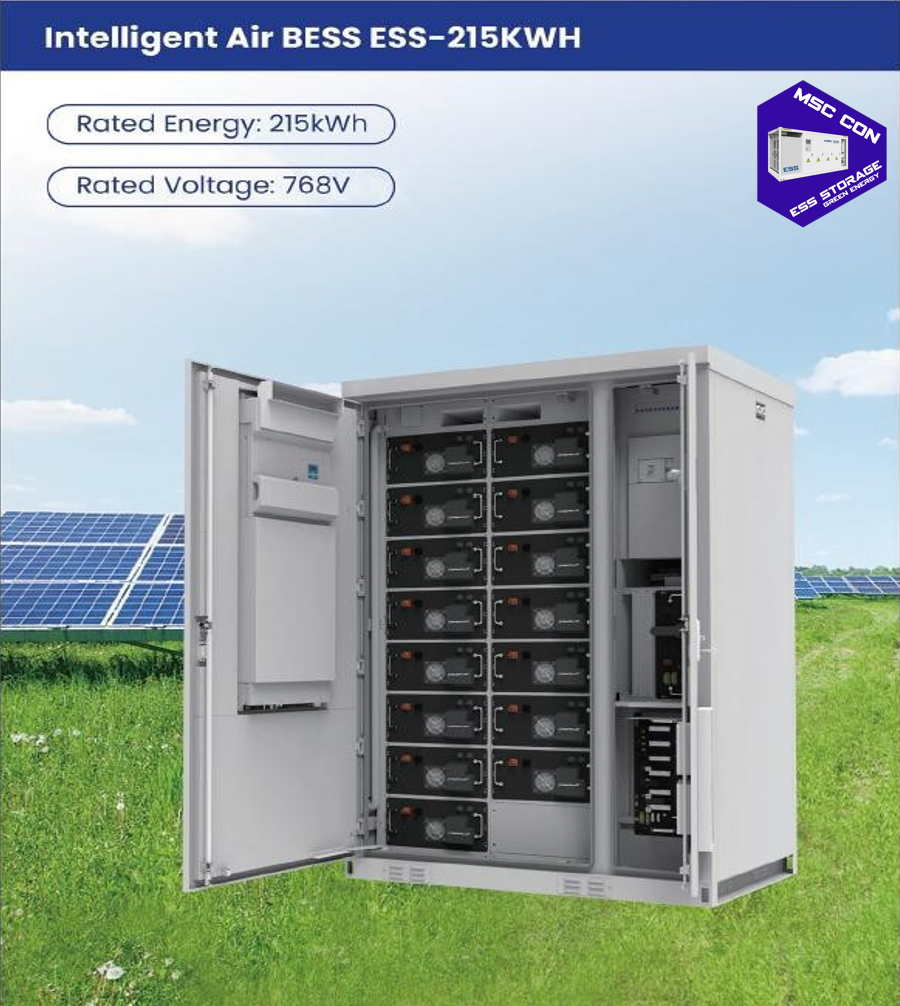 Intelligent Air BESS · 215 kWh