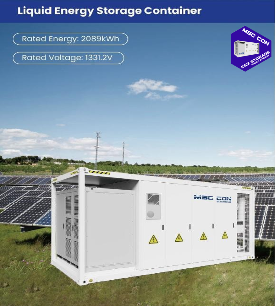 Speichercontainer · 2.089 kWh / 1.331,2 V