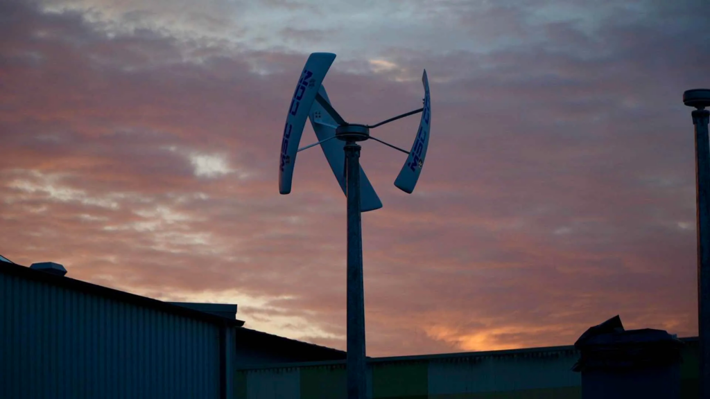 Hybride Energieversorgung mit Solar- und Windtechnik