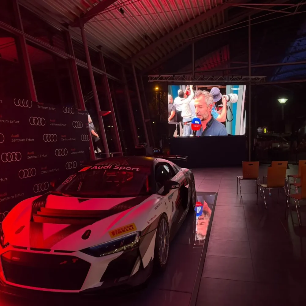 LED-Installation im Eventbereich